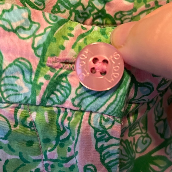 Vintage Lilly Pulitzer alligator capri pants 8P🐊 - Picture 3 of 9